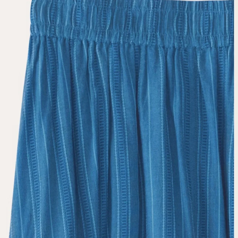 POETRY LONG STRIPED SKIRT FINE COTTON SZ 10 - Picture 2 of 6